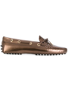 классические лоферы с металлическим отблеском Tods Tod’S