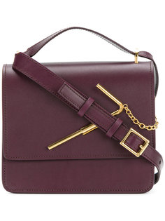 straw detail shoulder bag Sophie Hulme