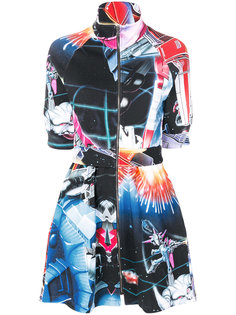 Transformer print dress Moschino