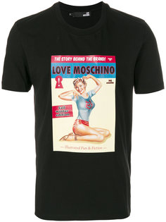 vintage magazine cover T-shirt Love Moschino