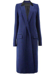 houndstooth print coat Haider Ackermann