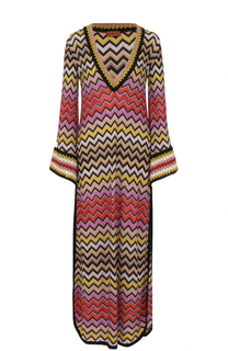 Туника с высоким разрезом и V-образным вырезом Missoni