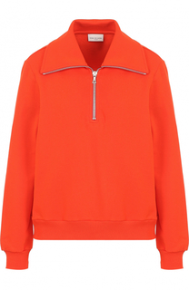 Хлопковый пуловер с отложным воротником Dries Van Noten