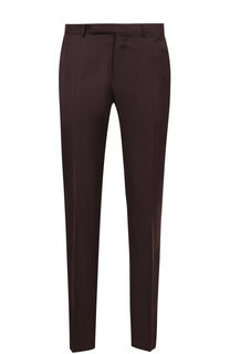 Шерстяные брюки прямого кроя Ermenegildo Zegna