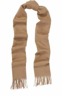 Кашемировый шарф с бахромой Ermenegildo Zegna