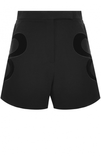 Мини-шорты с завышенной талией Elie Saab