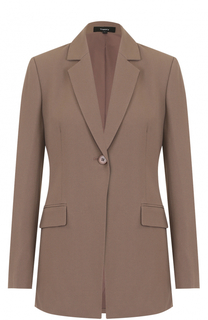 Приталенный жакет на одной пуговице Theory