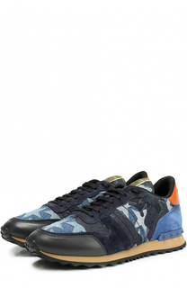 Комбинированные кроссовки Rockrunner Camustars Valentino