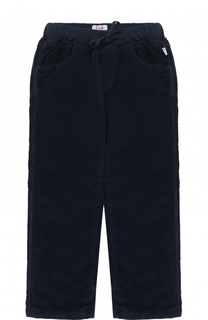 Хлопковые брюки с эластичным поясом на кулиске Il Gufo