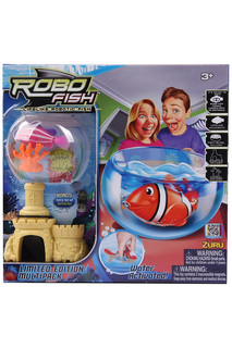 РобоРыбка с замком и аквариум Robofish