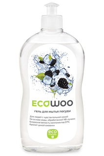 Гель для мытья посуды ЕЖЕВИКА ECOWOO