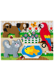 "Мои первые пазлы" животные Melissa & Doug