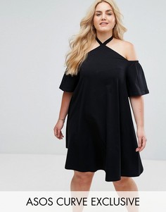 Летнее платье ASOS CURVE - Черный