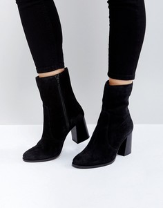 Замшевые ботинки ASOS REFLECT - Черный