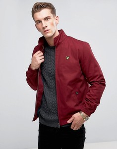 Бордовая куртка Харрингтон Lyle & Scott - Красный