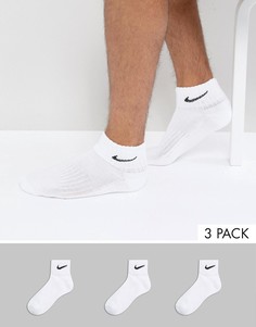 3 пары носков Nike Crew SX4926-101 - Белый