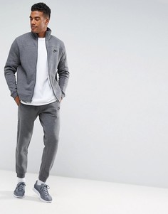 Серый флисовый спортивный костюм Nike 861776-071 - Серый