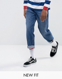 Синие джинсы длиной до щиколотки ASOS - Синий
