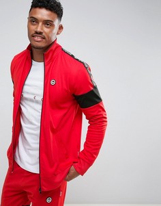 Красная спортивная куртка с кантом Hype x Coca Cola - Красный