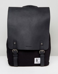 Черный кожаный рюкзак Forbes & Lewis Devon - Черный