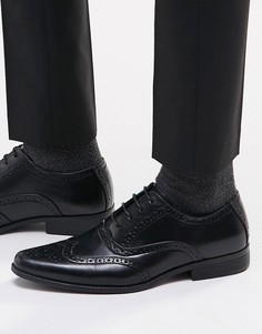 Черные туфли-броги ASOS - Черный