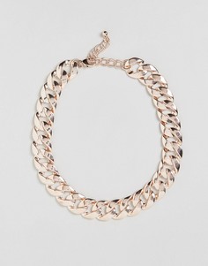 Ожерелье из цепочки с крупными звеньями DesignB London - Золотой