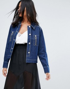 Джинсовая куртка To Be Adored Eniko - Синий