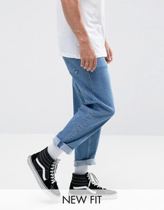 Синие выбеленные джинсы ASOS - Синий
