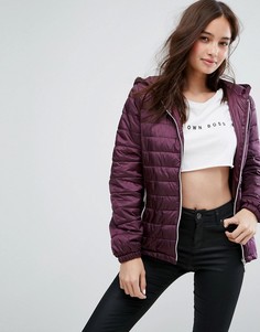 Легкая дутая куртка New Look - Фиолетовый