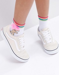 Носки с полосками ASOS Troll - Белый