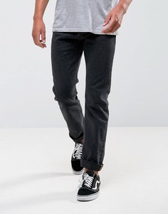 Черные выбеленные джинсы с 5 карманами Levis Skateboarding 501 - Черный
