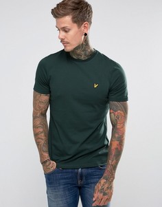 Футболка хаки с логотипом Lyle & Scott - Зеленый