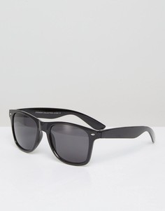 Черные квадратные солнцезащитные очки 7x - Черный