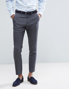 Серые облегающие брюки Burton Menswear - Серый