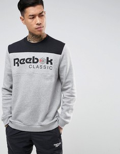 Серый свитшот Reebok BQ2649 - Серый