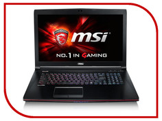 Ноутбук MSI GE72 6QE-268RU 9S7-179541-268 (Intel Core i7-6700HQ 2.6 GHz/16384Mb/1000Gb/DVD-RW/nVidia GeForce GTX 965M 2048Mb/Wi-Fi/Bluetooth/Cam/17.3/1920x1080/Windows 10 64-bit)