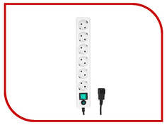 Сетевой фильтр Гарнизон 6 Sockets 0.5m EHW-0