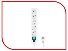 Сетевой фильтр Гарнизон 5 Sockets 0.5m EHLW-4
