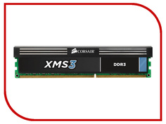 Модуль памяти Corsair XMS3 DDR3 DIMM 1600MHz PC3-12800 - 4Gb CMX4GX3M1A1600C11