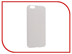 Аксессуар Чехол Snoogy Creative Silicone 0.3mm для APPLE iPhone 6 Plus White