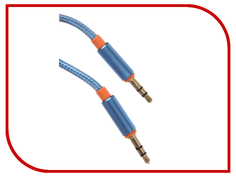 Аксессуар Jet.A 3.5mm Jack/M - 3.5mm Jack/M 1m Blue JA-AC02