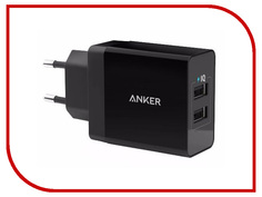 Зарядное устройство Anker 2xUSB Charger micro USB Cable B2021L11 Black 907009