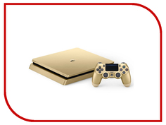 Игровая приставка Sony PlayStation 4 Slim 500Gb Gold CUH-2008A + золтой геймпад