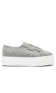 2790 polywool platform sneaker - Superga
