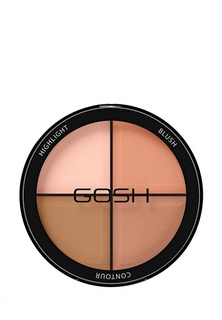 Спрей для фиксации макияжа Gosh Gosh! для макияжа лица Contour’n Strobe, 15 г, 001