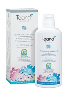 Пенка для умывания Teana Р2 для жирной, комбинированной и проблемной кожи лица, 150 мл