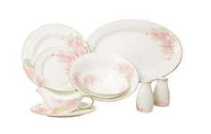 Обеденный сервиз 27 предметов на 6 персон "Розовые цветы" Emerald