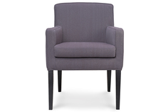 Кресло glover (myfurnish) серый 60x88x70 см.
