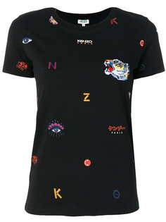 футболка с вышивкой Kenzo