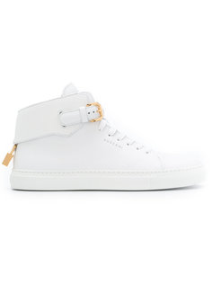 buckled hi-top sneakers Buscemi